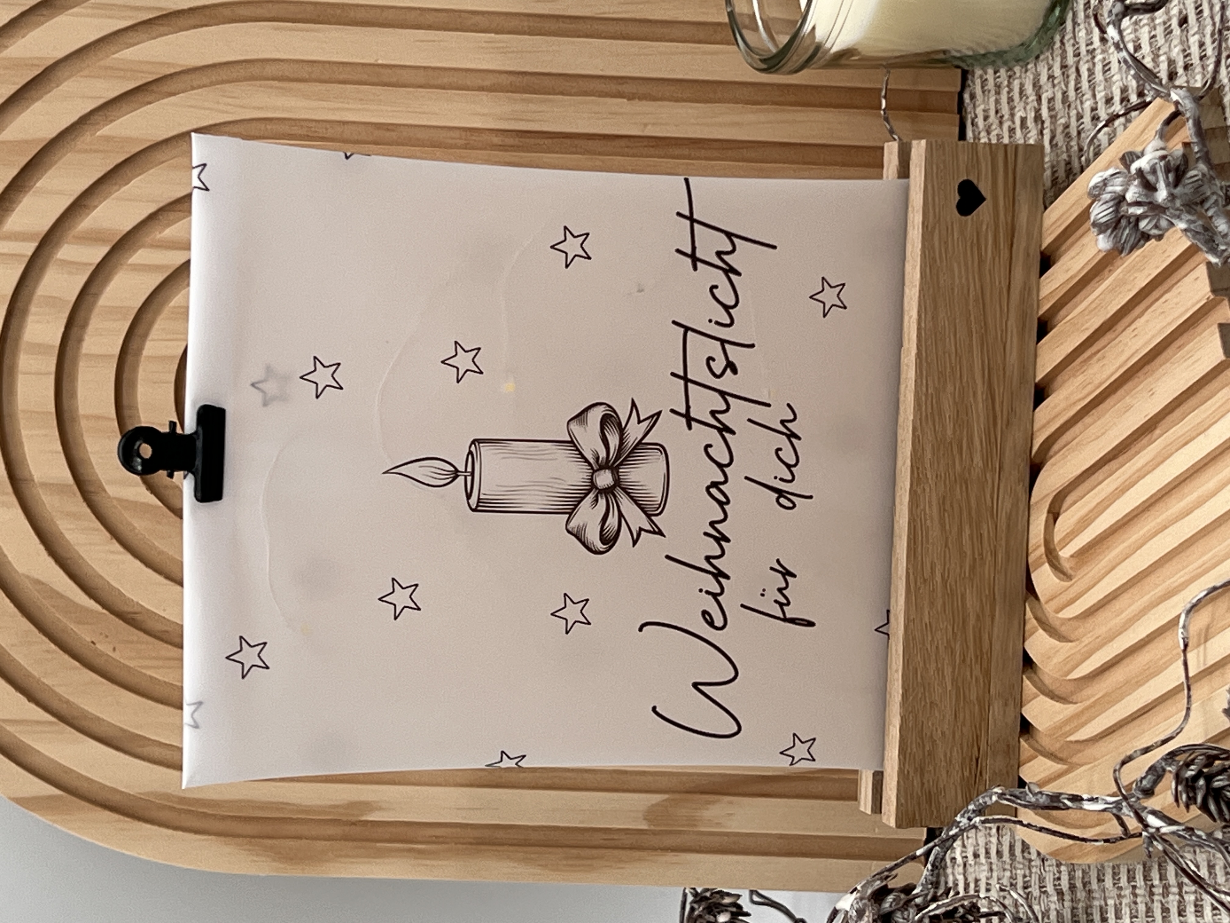 Lichttüte Weihnachtslicht Druckvorlage PDF inkl. Lizenz kleingewerblich