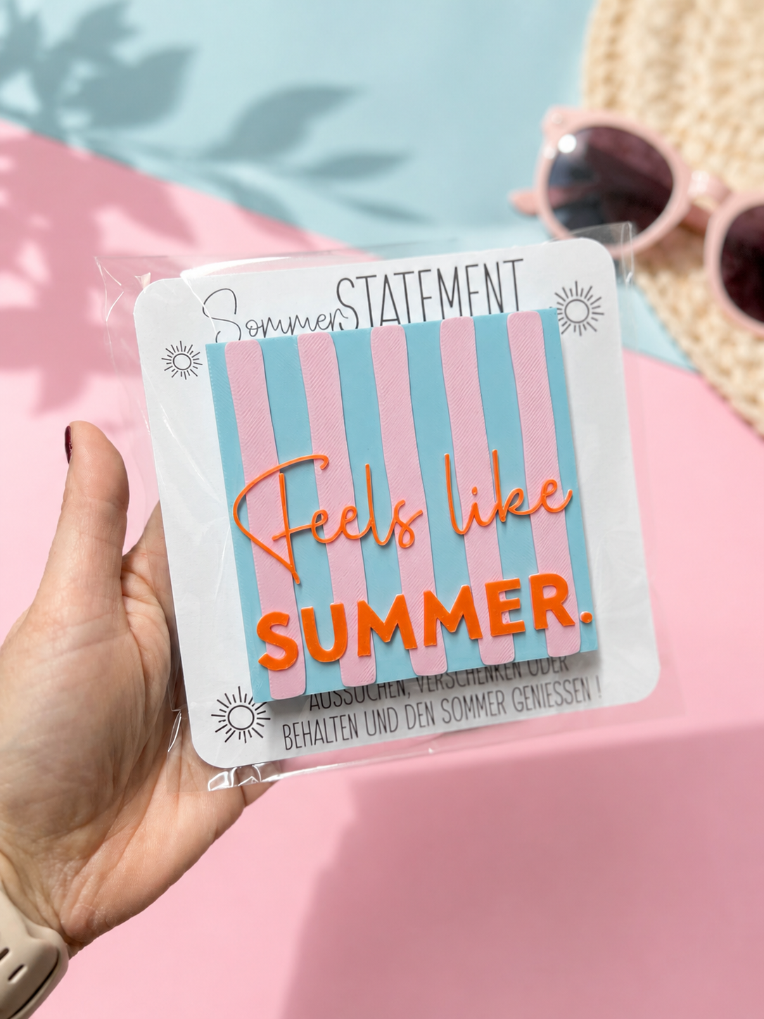 3D Statement "Feels like Summer"