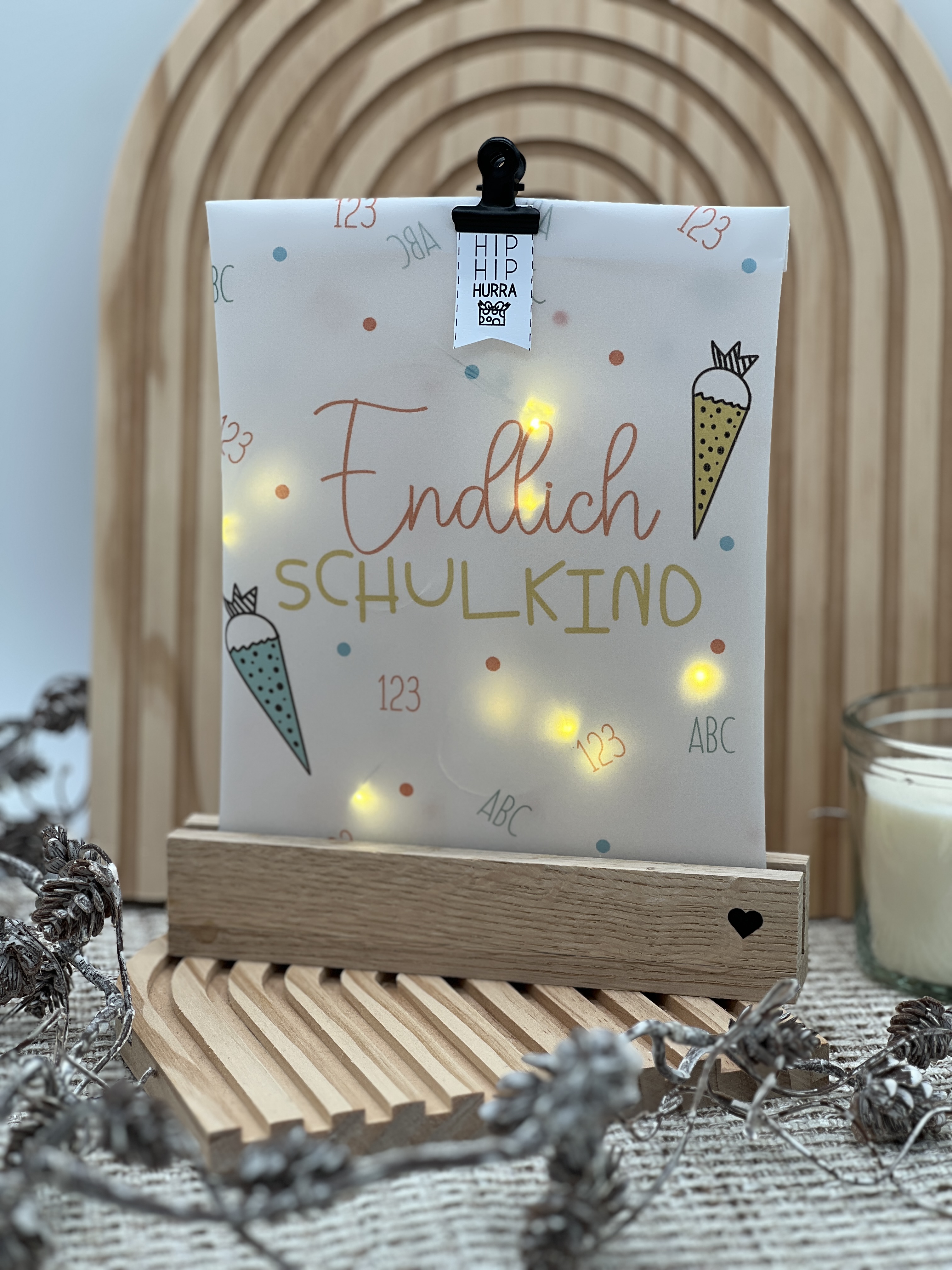 Lichttüte Schulkind  Druckvorlage PDF inkl. Lizenz kleingewerblich