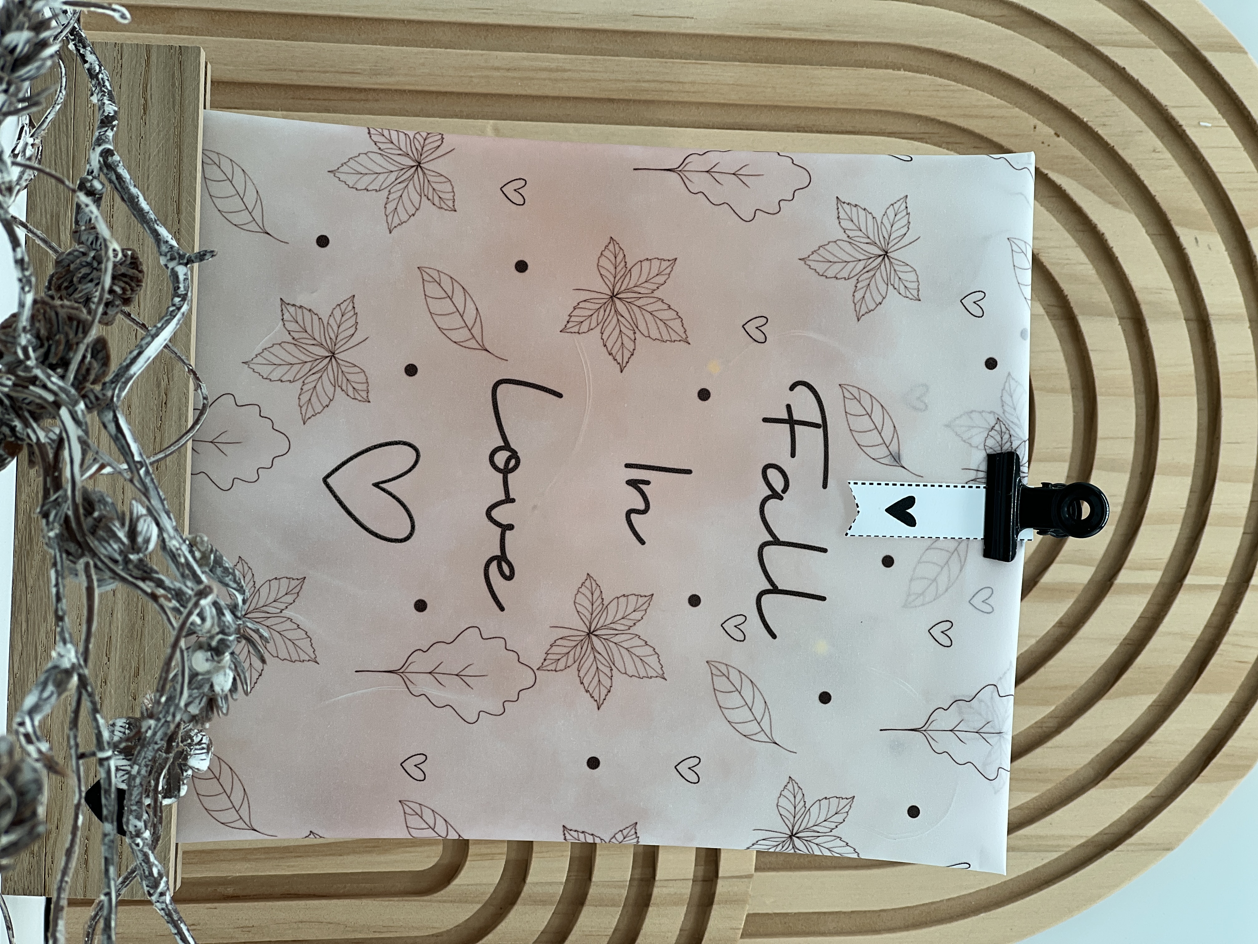 Lichttüte Fall in love mit LED