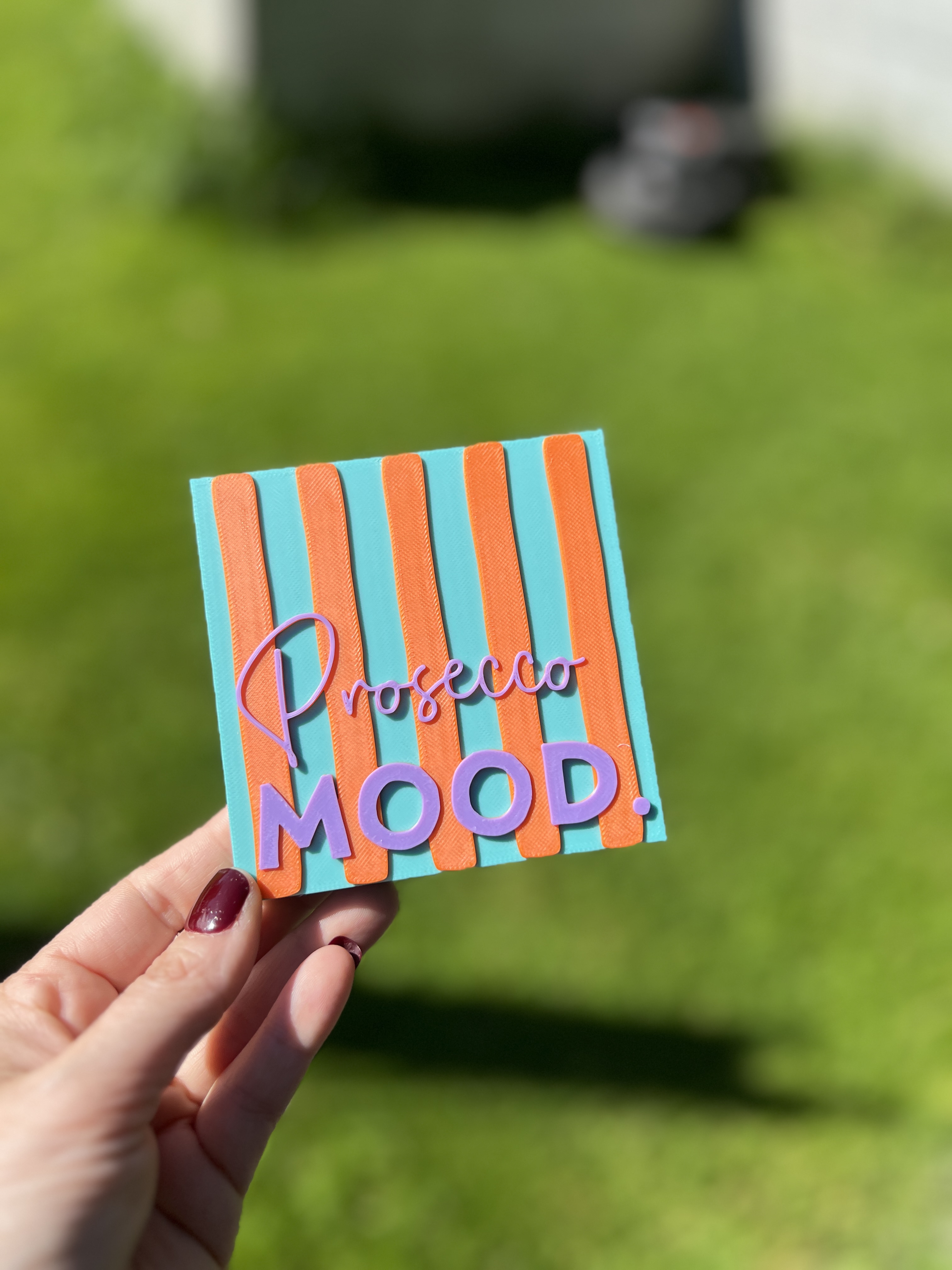 3D Statement "Prosecco Mood"