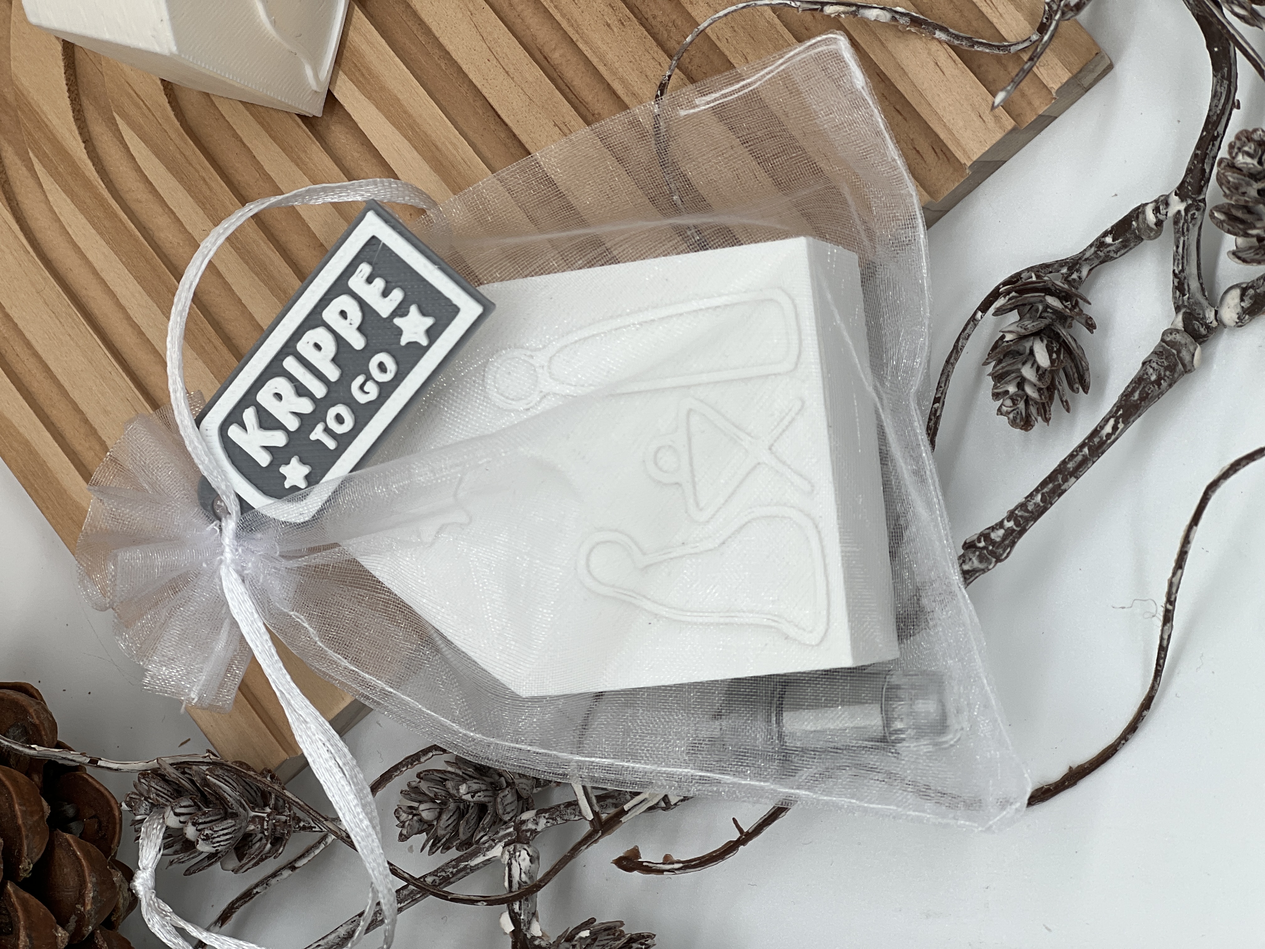 Krippe to Go mit Licht