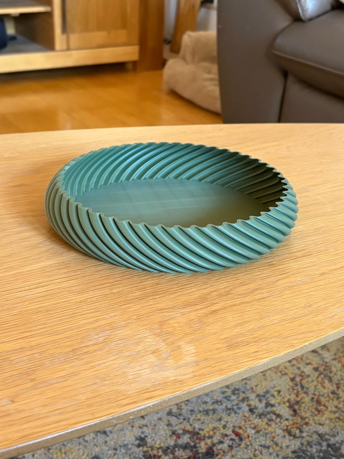 Moderne Design-Schale aus 3D-Druck | PLA matt | Dekoschale in verschiedenen Farben