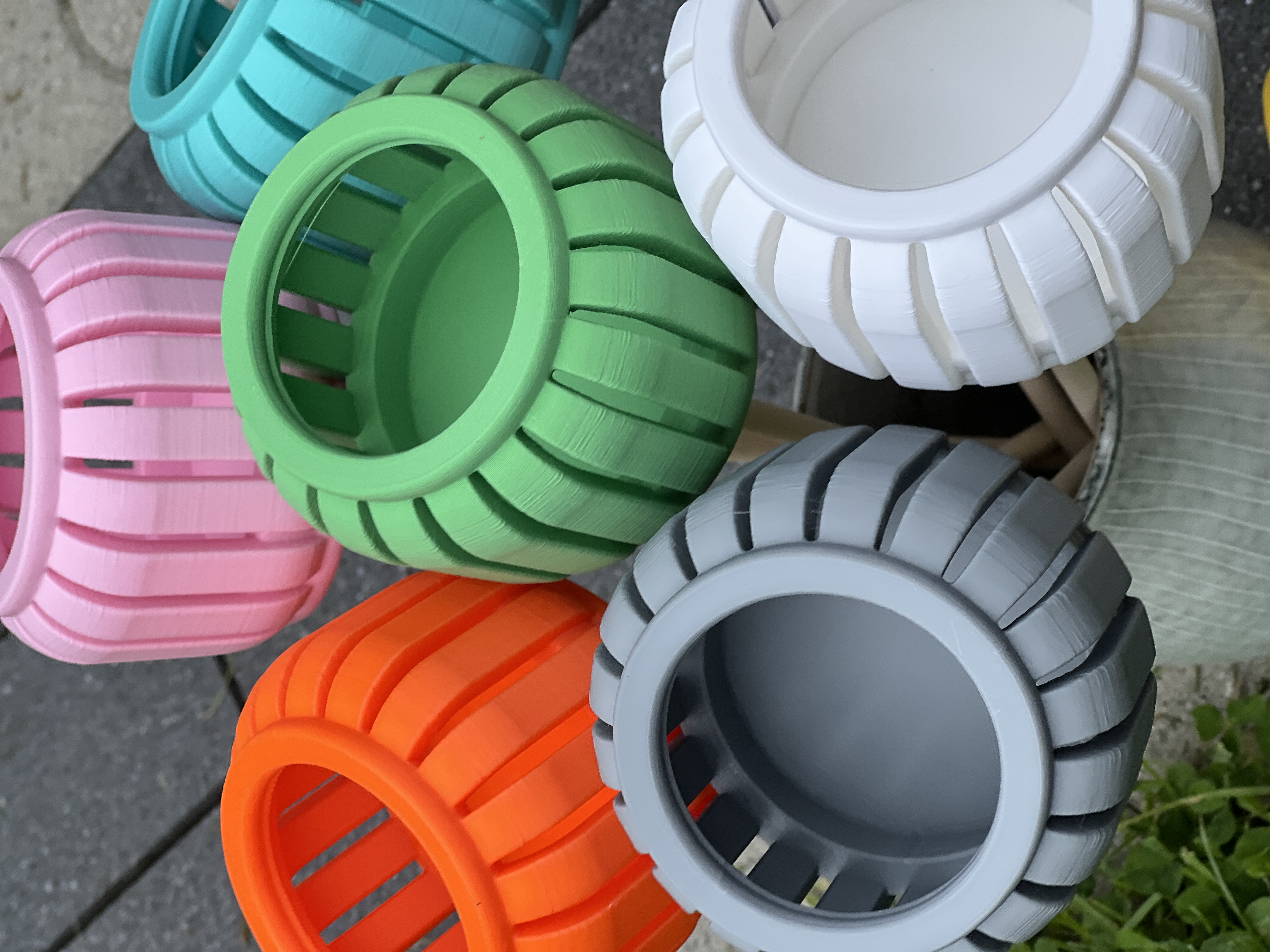 Nachhaltige 3D Druck Gartenfackel – moderne Outdoor Beleuchtung für Garten & Terrasse – stilvolle Gartendeko