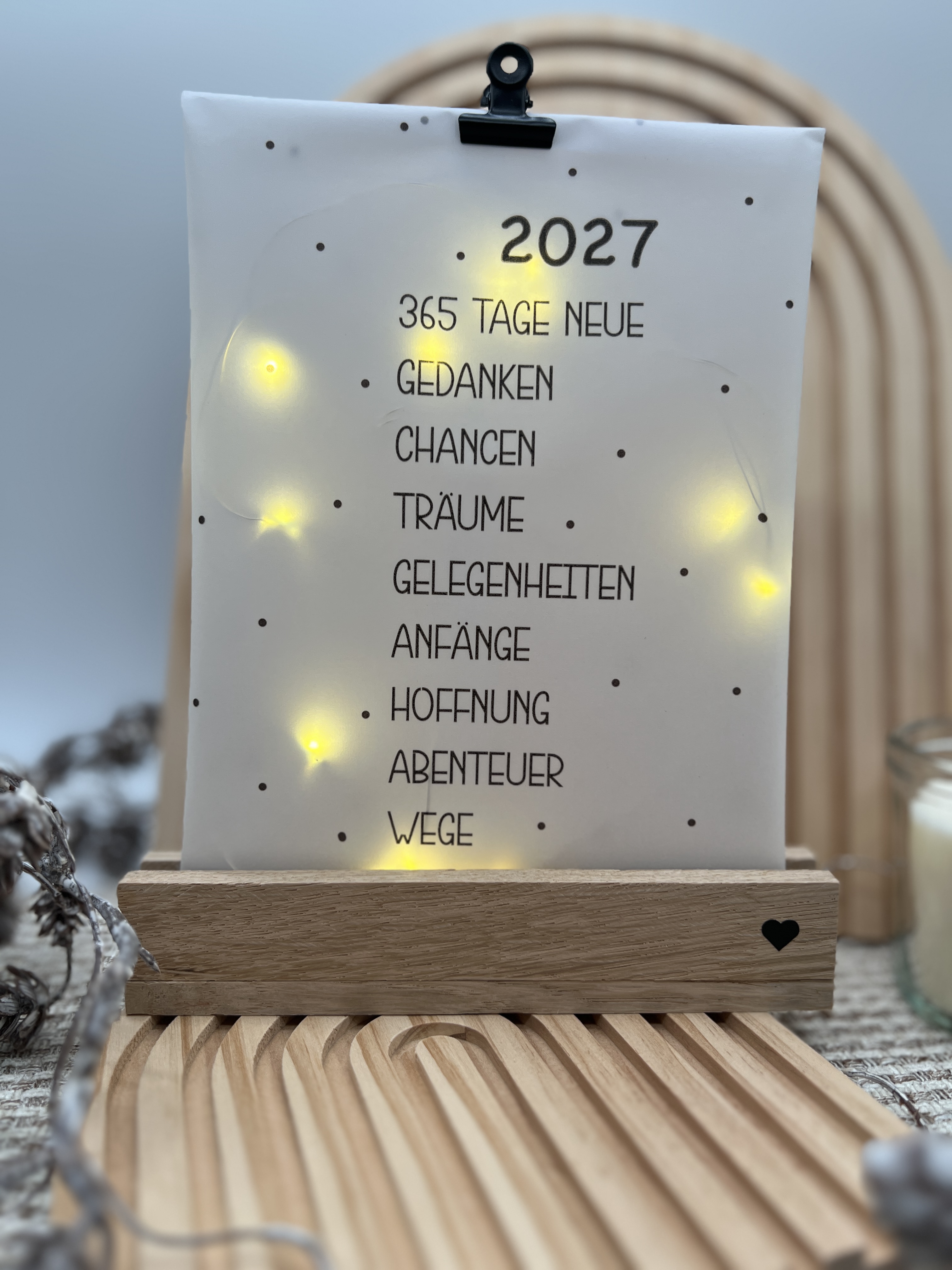 Lichttüte Silvestergedanken Druckvorlage PDF inkl. Lizenz kleingewerblich
