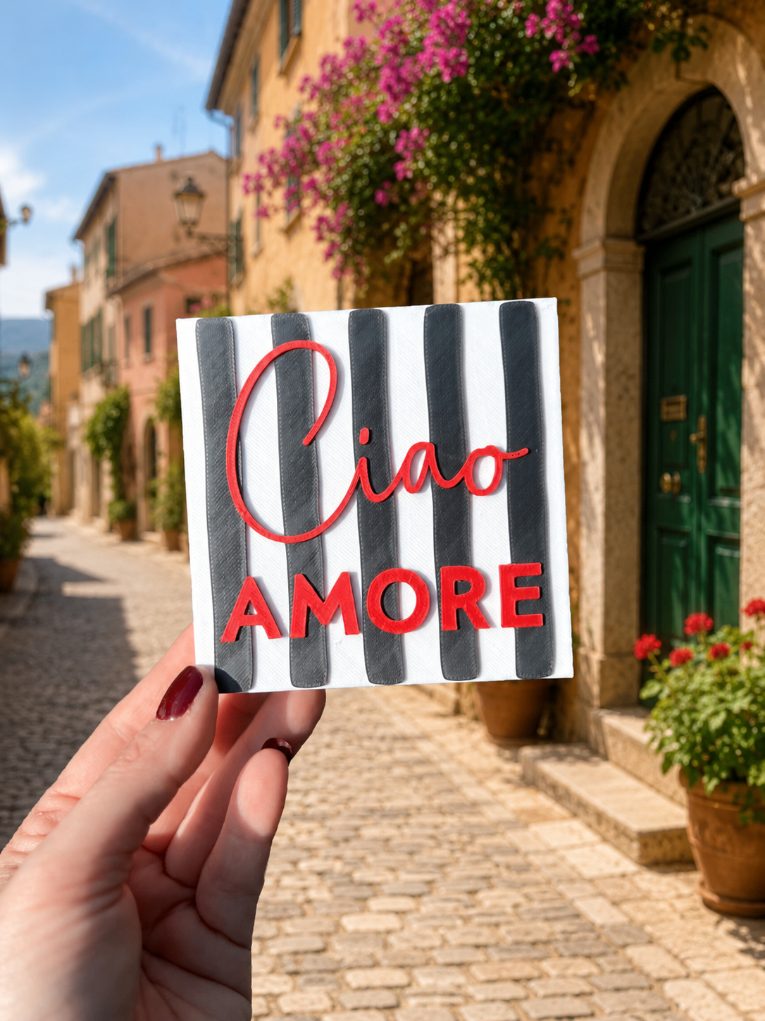 3D Statement "Ciao Amore"