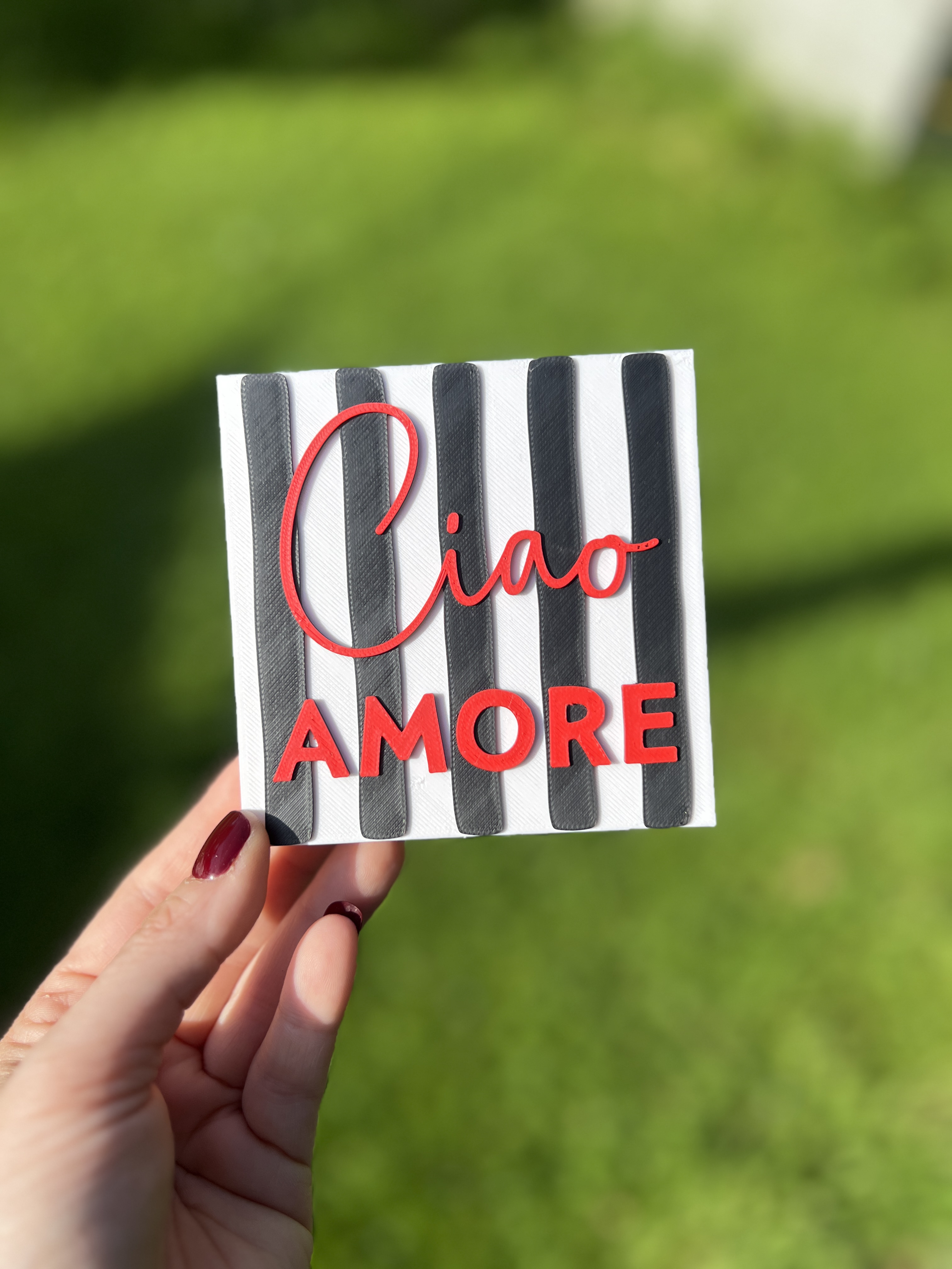3D Statement "Ciao Amore"